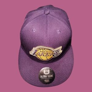 NBA Purple and Yellow Hat